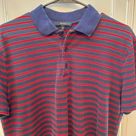 Gucci Mens Polo Shirt Size XL Fits M/S - Picture 1 of 3